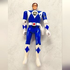 Billy Blue Power Ranger with Flip Head